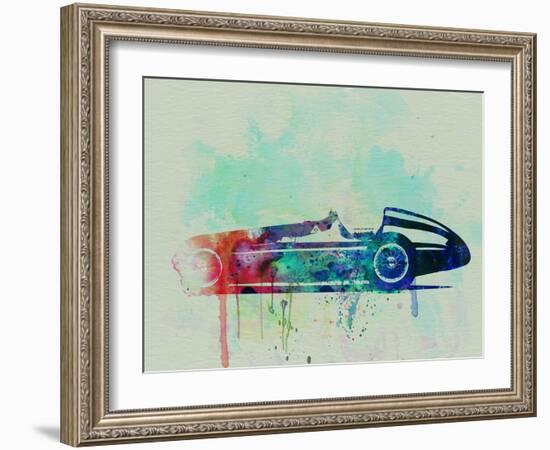 Alfa Romeo Tipo Watercolor-NaxArt-Framed Art Print