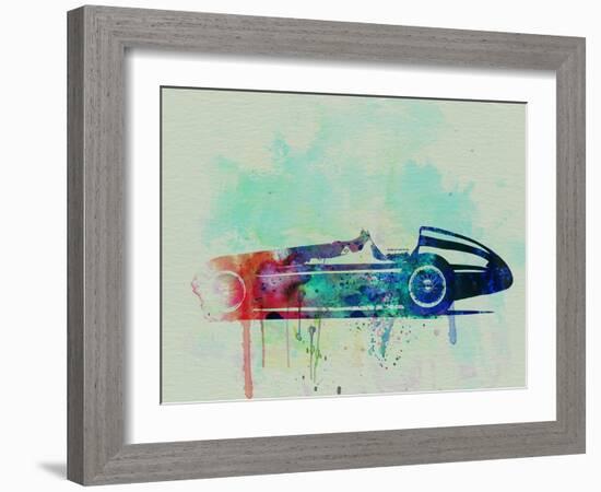 Alfa Romeo Tipo Watercolor-NaxArt-Framed Art Print