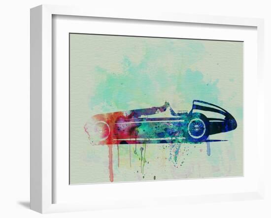 Alfa Romeo Tipo Watercolor-NaxArt-Framed Art Print