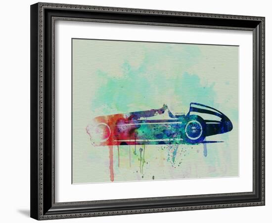 Alfa Romeo Tipo Watercolor-NaxArt-Framed Art Print