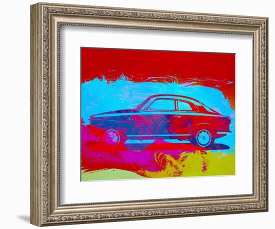 Alfa Romeo  Watercolor 1-NaxArt-Framed Art Print