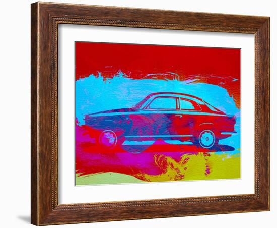 Alfa Romeo  Watercolor 1-NaxArt-Framed Art Print