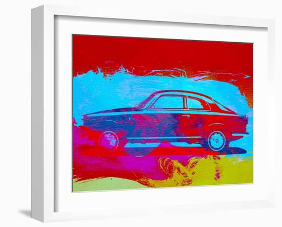 Alfa Romeo  Watercolor 1-NaxArt-Framed Art Print