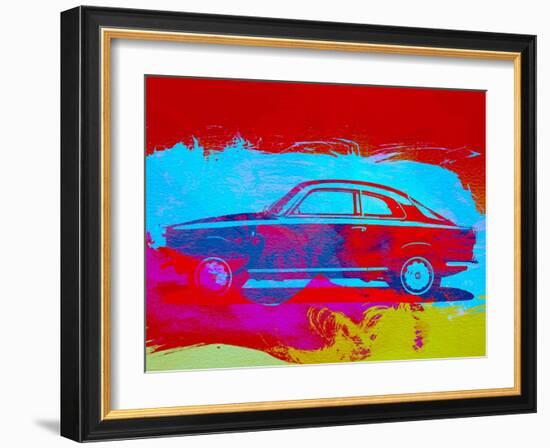 Alfa Romeo  Watercolor 1-NaxArt-Framed Art Print