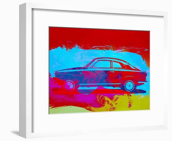 Alfa Romeo  Watercolor 1-NaxArt-Framed Art Print