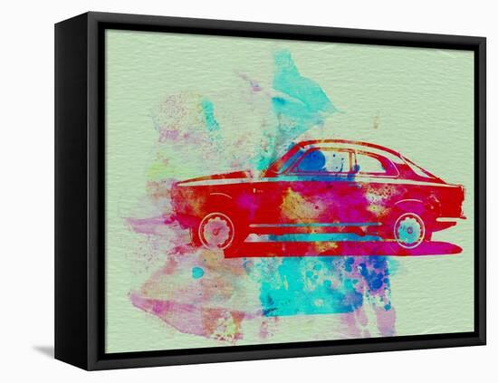 Alfa Romeo  Watercolor 2-NaxArt-Framed Stretched Canvas