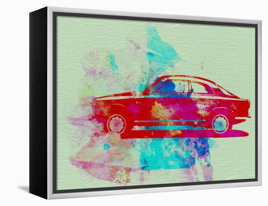 Alfa Romeo  Watercolor 2-NaxArt-Framed Stretched Canvas