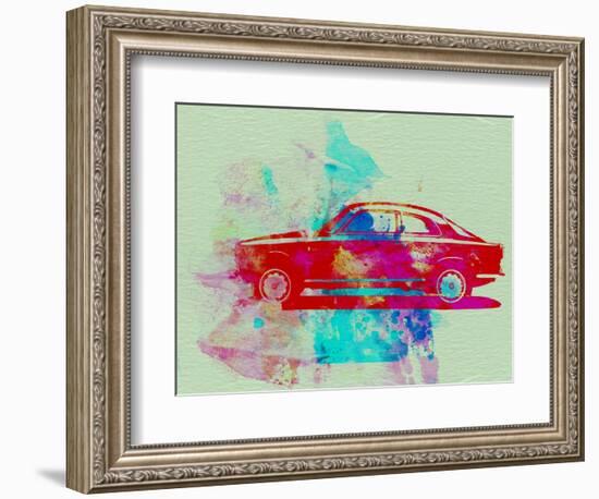 Alfa Romeo  Watercolor 2-NaxArt-Framed Art Print