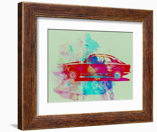 Alfa Romeo  Watercolor 2-NaxArt-Framed Art Print