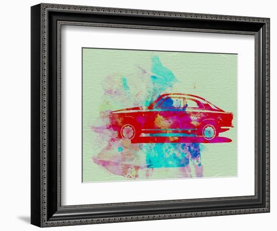 Alfa Romeo  Watercolor 2-NaxArt-Framed Art Print