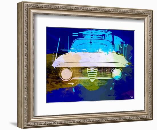 Alfa Romeo Watercolor-NaxArt-Framed Art Print