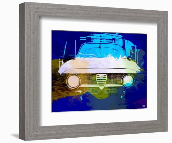 Alfa Romeo Watercolor-NaxArt-Framed Art Print