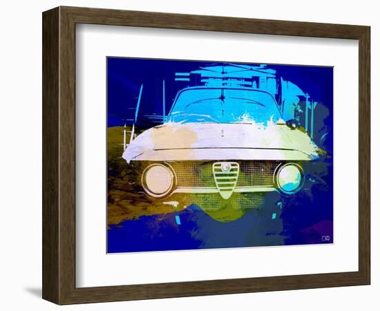 Alfa Romeo Watercolor-NaxArt-Framed Art Print