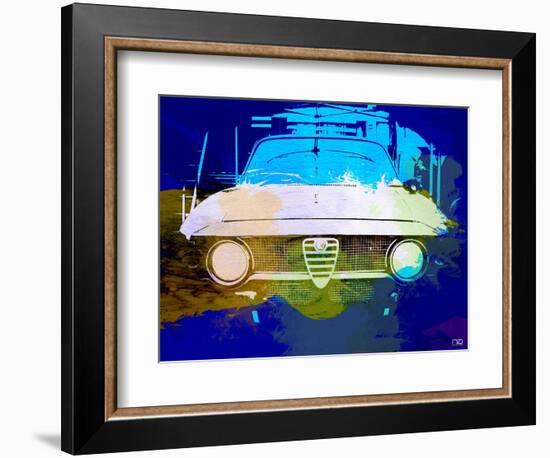 Alfa Romeo Watercolor-NaxArt-Framed Art Print