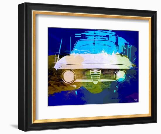 Alfa Romeo Watercolor-NaxArt-Framed Art Print