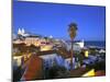Alfama at Dusk, Seen from the Portas Do Sol Belvedere, Lisbon, Portugal-Mauricio Abreu-Mounted Photographic Print