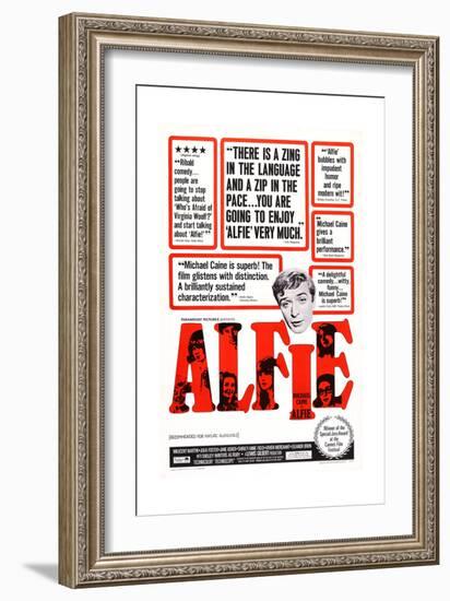 Alfie, Michael Caine, 1966-null-Framed Giclee Print