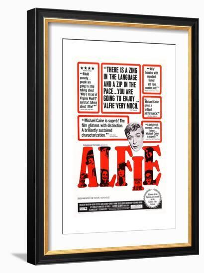 Alfie, Michael Caine, 1966-null-Framed Giclee Print