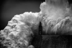 Hugging the Lighthouse-Alfonso maseda varela-Framed Photographic Print