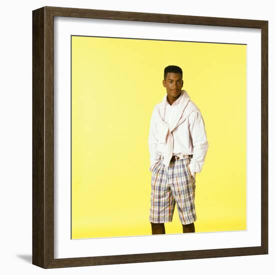 ALFONSO RIBEIRO. "THE FRESH PRINCE OF BEL-AIR" [1990], directed by ALFONSO RIBEIRO.-null-Framed Photographic Print