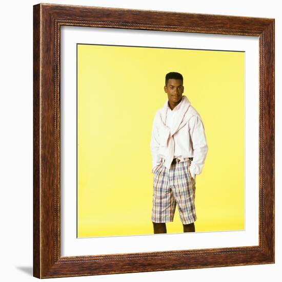 ALFONSO RIBEIRO. "THE FRESH PRINCE OF BEL-AIR" [1990], directed by ALFONSO RIBEIRO.-null-Framed Photographic Print