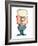 Alfred Adler, Austrian Psychiatrist-Gary Brown-Framed Photographic Print