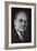 Alfred Adler (B/W Photo)-Austrian Photographer-Framed Giclee Print