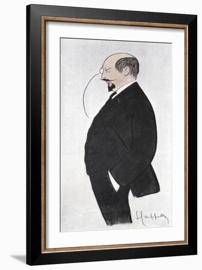 Alfred Capus - profile-Leonetto Cappiello-Framed Giclee Print