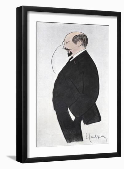 Alfred Capus - profile-Leonetto Cappiello-Framed Giclee Print