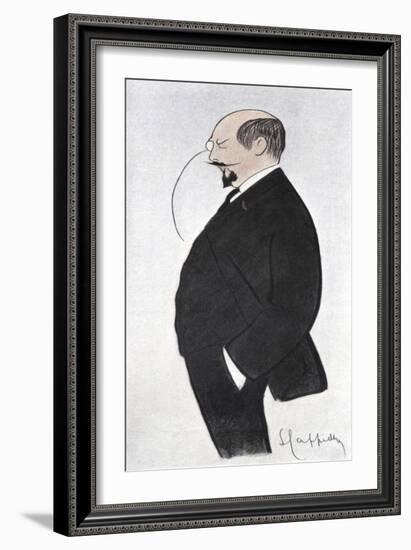 Alfred Capus - profile-Leonetto Cappiello-Framed Giclee Print