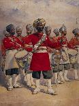 Soldiers of the 45th Rattray's Sikhs 'The Drums' Jat Sikhs, Illustration for 'Armies of India' by…-Alfred Crowdy Lovett-Giclee Print