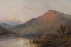 A View of Loch Lomond near Inversnaid, Scotland-Alfred Fontville de Breanski-Giclee Print