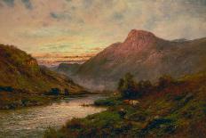 A View of Loch Lomond near Inversnaid, Scotland-Alfred Fontville de Breanski-Framed Premier Image Canvas