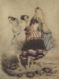 Marie Taglioni as the Sylph in Filippo Taglioni's 1832 ballet La Sylphide-Alfred-edward Chalon-Giclee Print