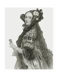 Portrait of Augusta Ada King-Alfred-edward Chalon-Giclee Print