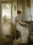 The Goose Maiden-Brittany, 1881-Alfred Edward Emslie-Giclee Print