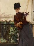 Girl Reading-Alfred Emile Léopold Stevens-Giclee Print
