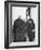 Alfred F. Adderly Talking with Miami Detective James O. Barker-Ralph Morse-Framed Photographic Print