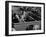 Alfred G. Vanderbilt and Alice G. Preston Sitting in a Grandstand Box at the Santa Anita Racetrack-Rex Hardy Jr.-Framed Premium Photographic Print