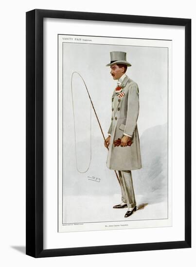 Alfred Gwynne Vanderbilt-Leslie Ward-Framed Art Print