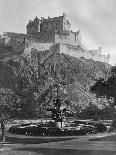 The Castle and Ross Fountain, Edinburgh, 1924-1926-Alfred Hind Robinson-Premier Image Canvas