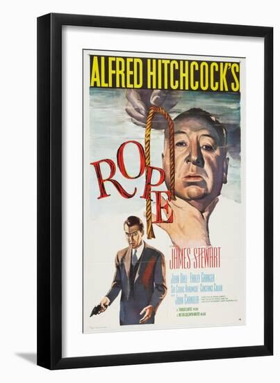 Alfred Hitchcock's Rope, 1948, "Rope" Directed by Alfred Hitchcock-null-Framed Giclee Print