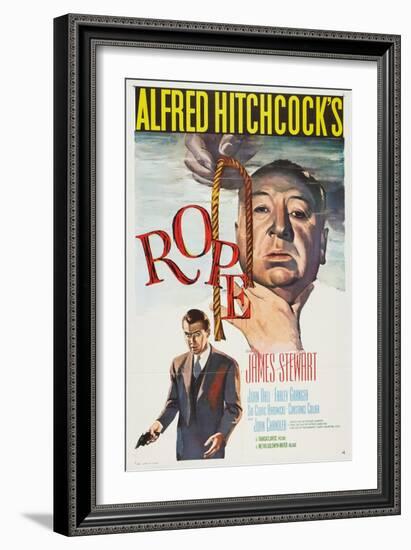 Alfred Hitchcock's Rope, 1948, "Rope" Directed by Alfred Hitchcock-null-Framed Giclee Print