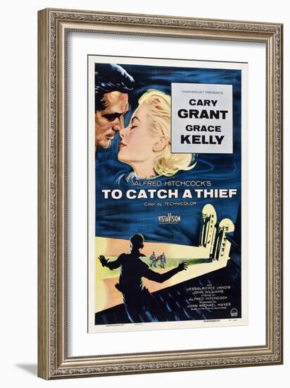 Alfred Hitchcock's To Catch a Thief, 1955, "To Catch a Thief" Directed by Alfred Hitchcock--Framed Giclee Print