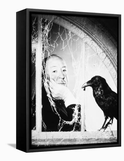 Alfred Hitchcock, The Birds, 1963-null-Framed Premier Image Canvas