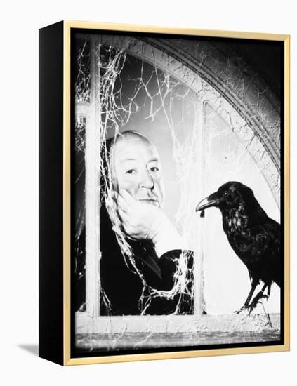 Alfred Hitchcock, The Birds, 1963-null-Framed Premier Image Canvas