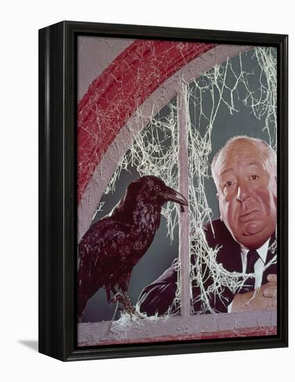 Alfred Hitchcock, The Birds, 1963-null-Framed Premier Image Canvas