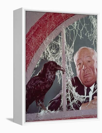 Alfred Hitchcock, The Birds, 1963-null-Framed Premier Image Canvas