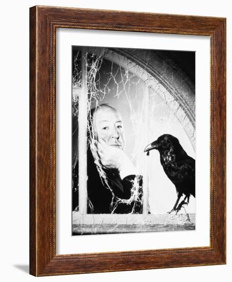 Alfred Hitchcock, The Birds, 1963-null-Framed Photographic Print