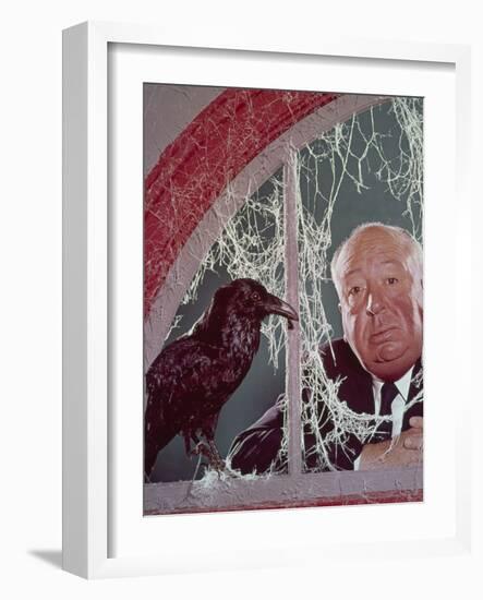 Alfred Hitchcock, The Birds, 1963-null-Framed Photographic Print